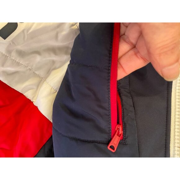 Tommy Hilfiger Classic Navy Hooded Jacket Full Zip XL - Picture 9 of 14